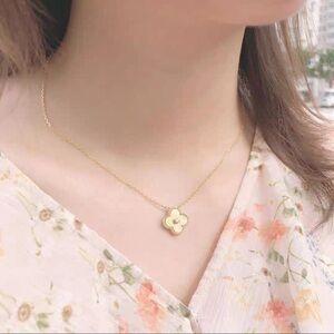 COPY - - 18K Gold Vermeil Four Leaf Clover Necklaces for Women 🍀